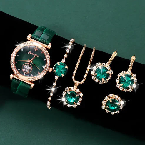 Verdantra Timecourt Jewelry emerald