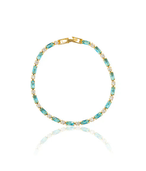 Natural Turquoise Stone Bracelet
