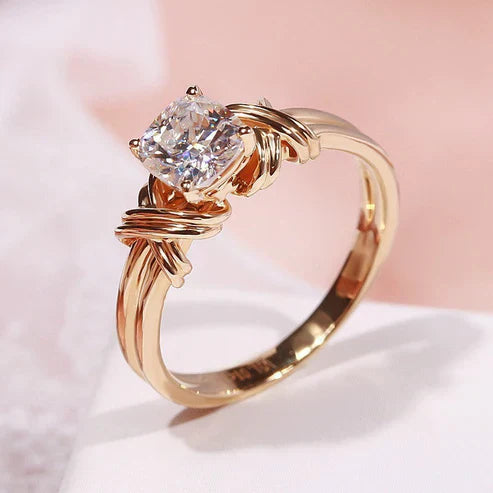 Knotted Band Statement Ring