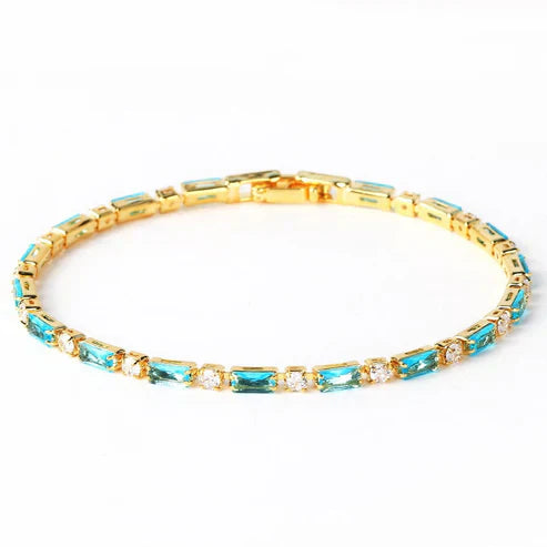 Natural Turquoise Stone Bracelet