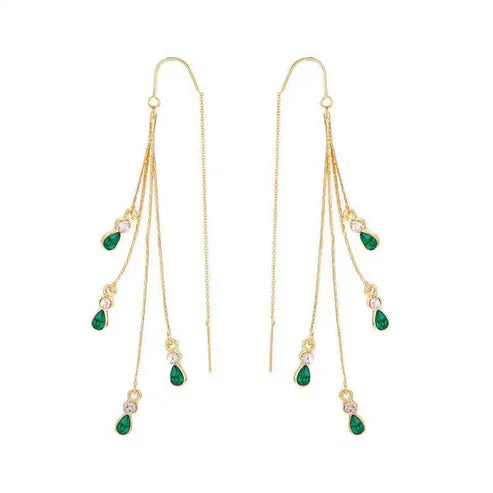 Calista Moreau Tassel Earrings