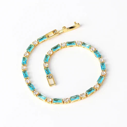 Natural Turquoise Stone Bracelet