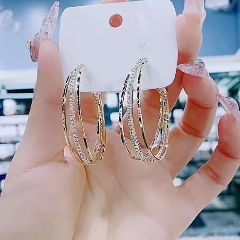 Bright Hoop Earrings