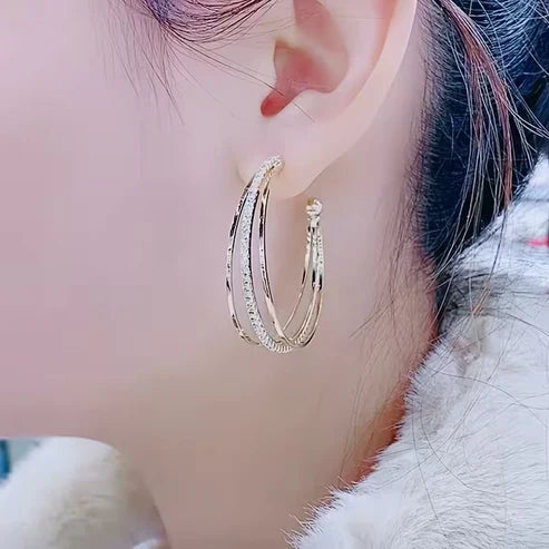 Bright Hoop Earrings