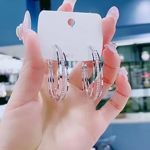 Bright Hoop Earrings